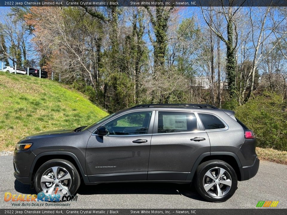 Granite Crystal Metallic 2022 Jeep Cherokee Limited 4x4 Photo #1