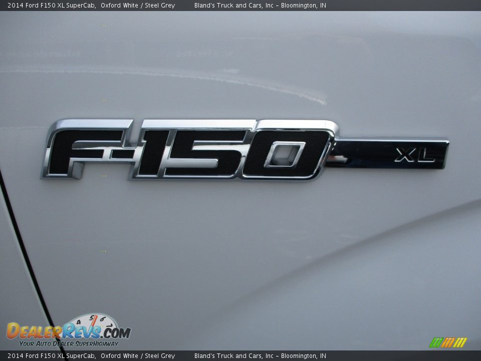 2014 Ford F150 XL SuperCab Oxford White / Steel Grey Photo #18