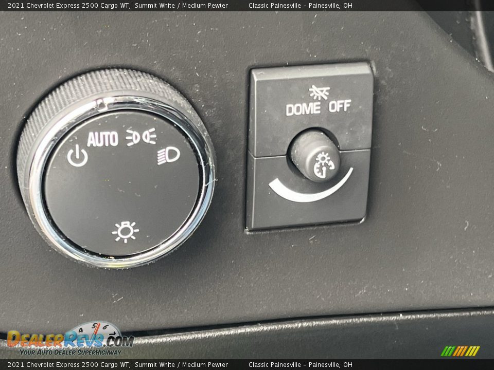 Controls of 2021 Chevrolet Express 2500 Cargo WT Photo #8