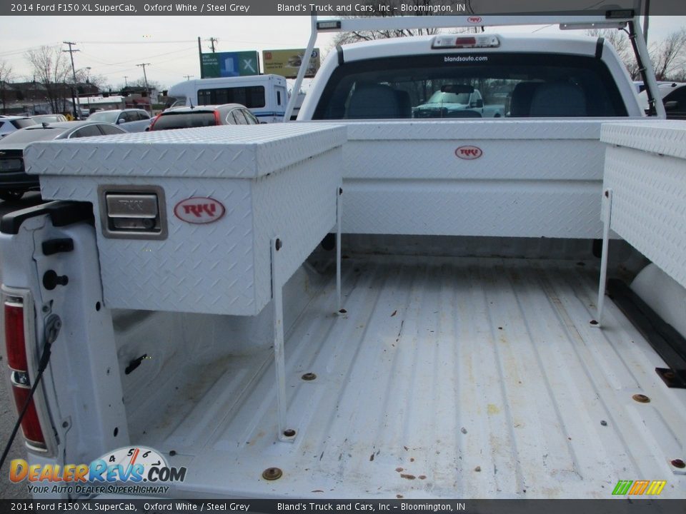 2014 Ford F150 XL SuperCab Oxford White / Steel Grey Photo #20