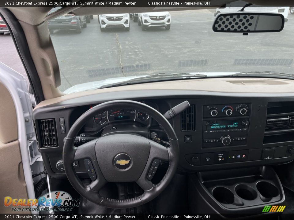 Dashboard of 2021 Chevrolet Express 2500 Cargo WT Photo #10