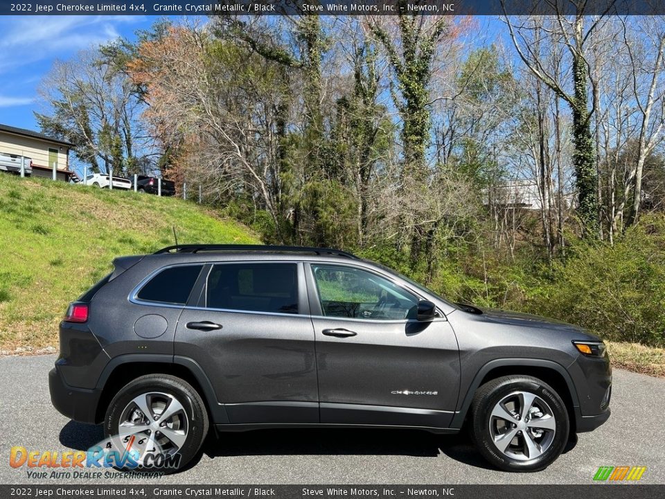 Granite Crystal Metallic 2022 Jeep Cherokee Limited 4x4 Photo #5