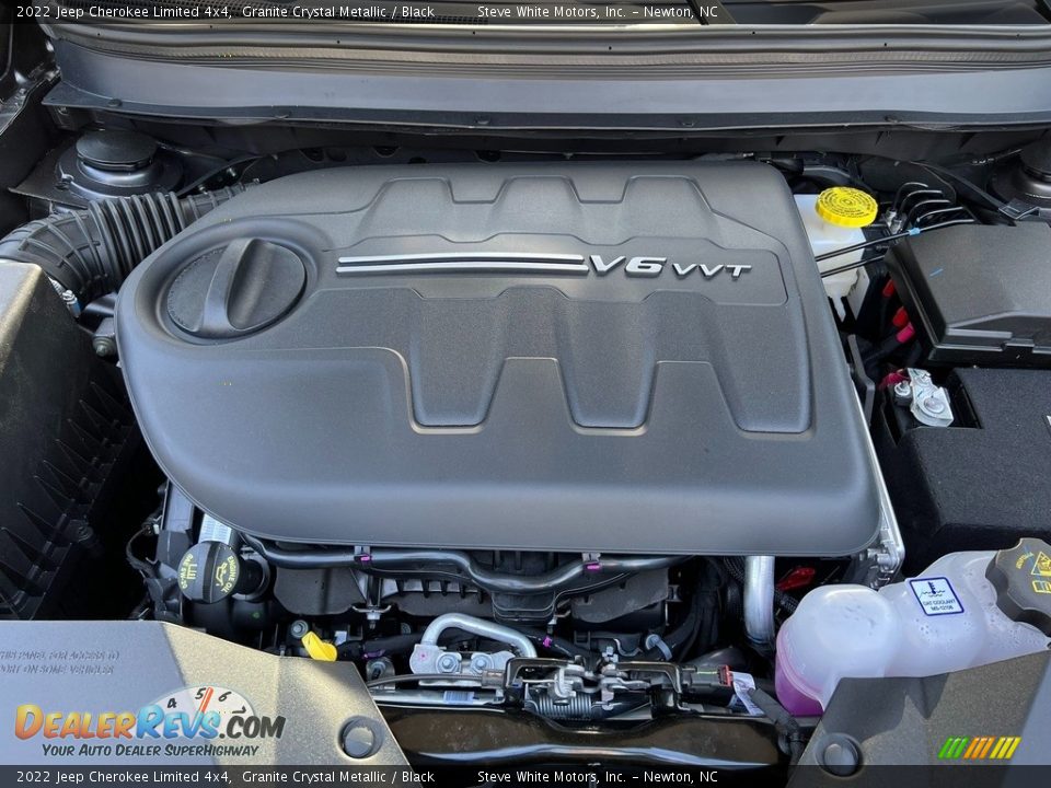 2022 Jeep Cherokee Limited 4x4 3.2 Liter DOHC 24-Valve VVT V6 Engine Photo #9