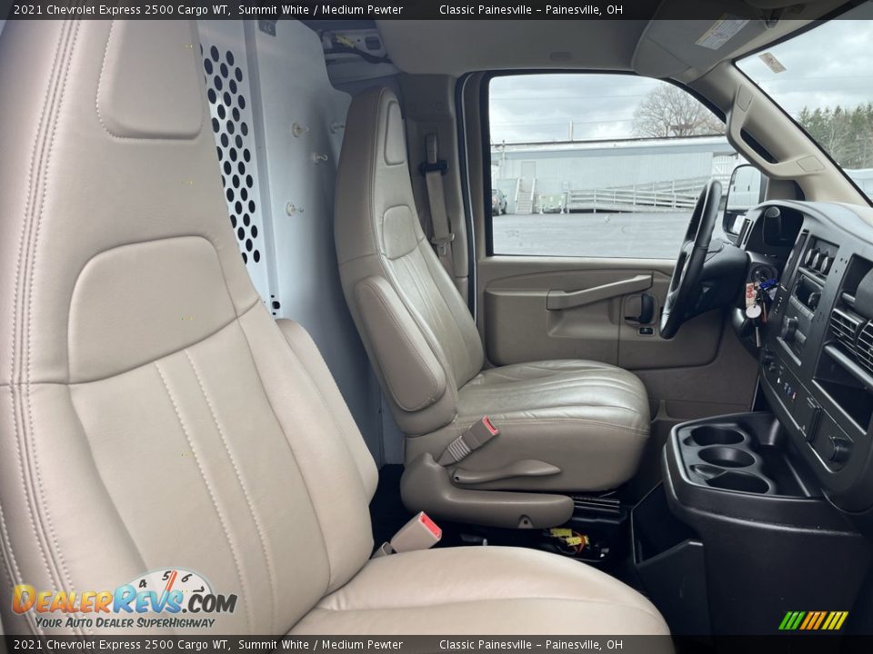 Front Seat of 2021 Chevrolet Express 2500 Cargo WT Photo #15