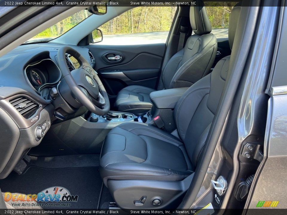 Front Seat of 2022 Jeep Cherokee Limited 4x4 Photo #10