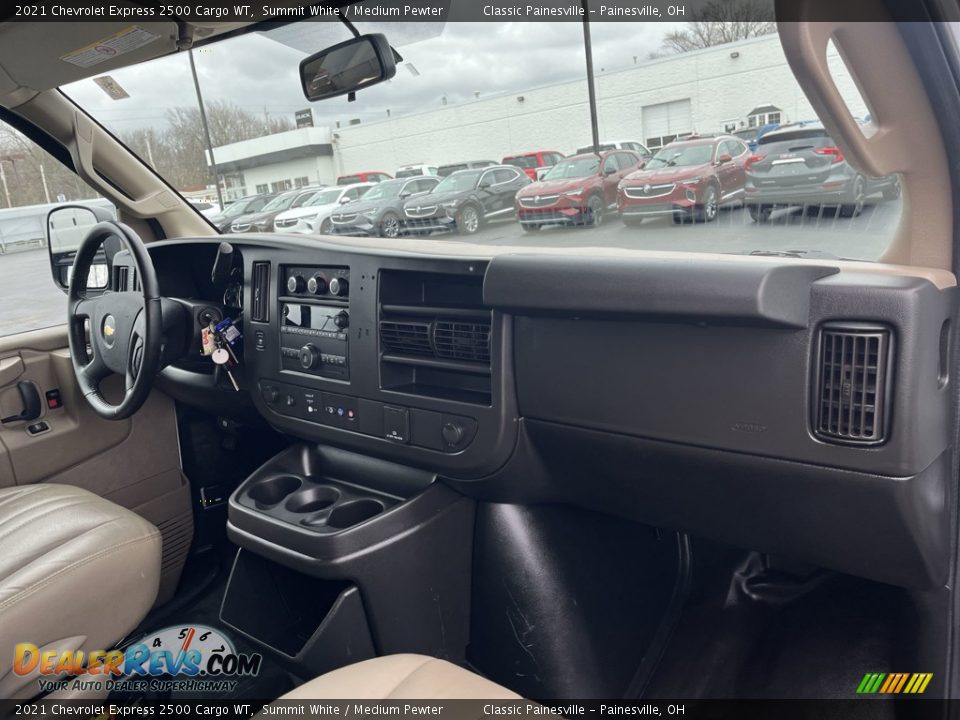 Dashboard of 2021 Chevrolet Express 2500 Cargo WT Photo #16