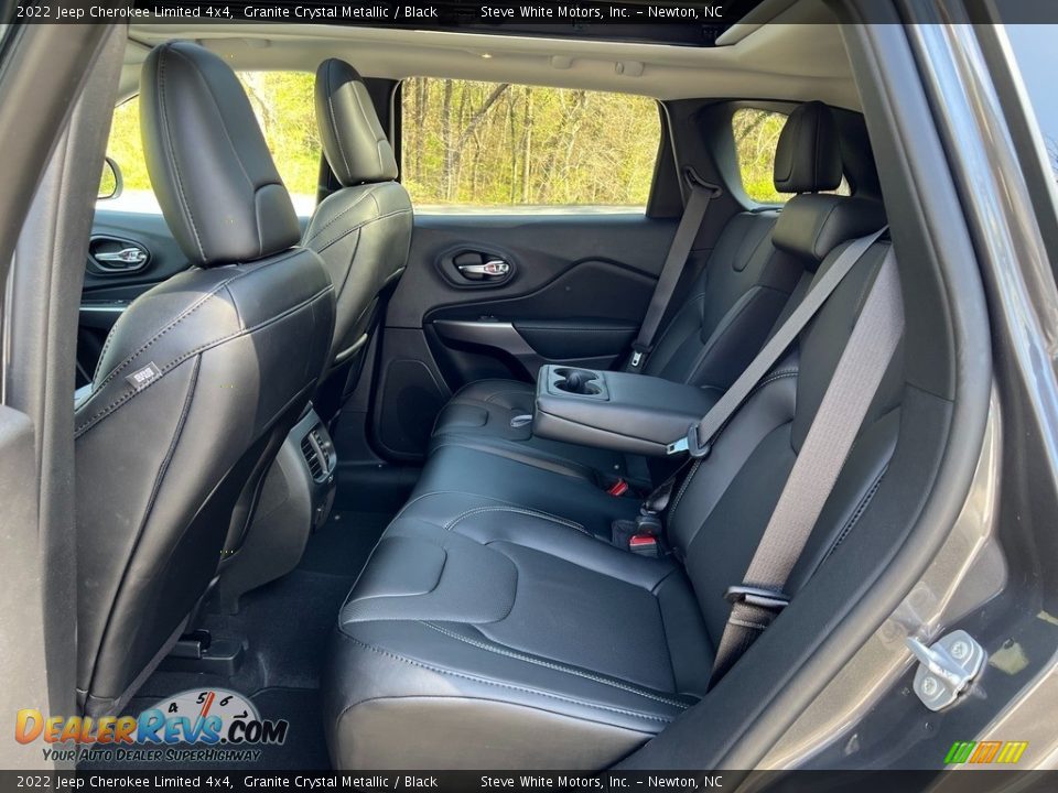 Rear Seat of 2022 Jeep Cherokee Limited 4x4 Photo #13