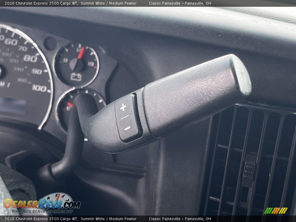 2016 Chevrolet Express 3500 Cargo WT Shifter Photo #7