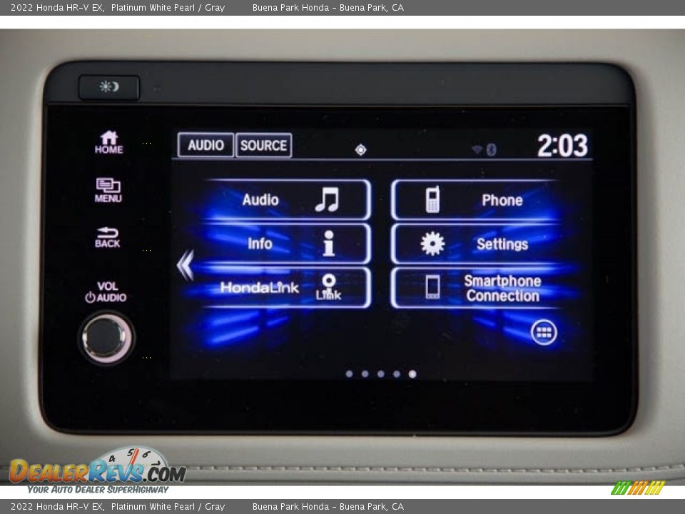 2022 Honda HR-V EX Platinum White Pearl / Gray Photo #31