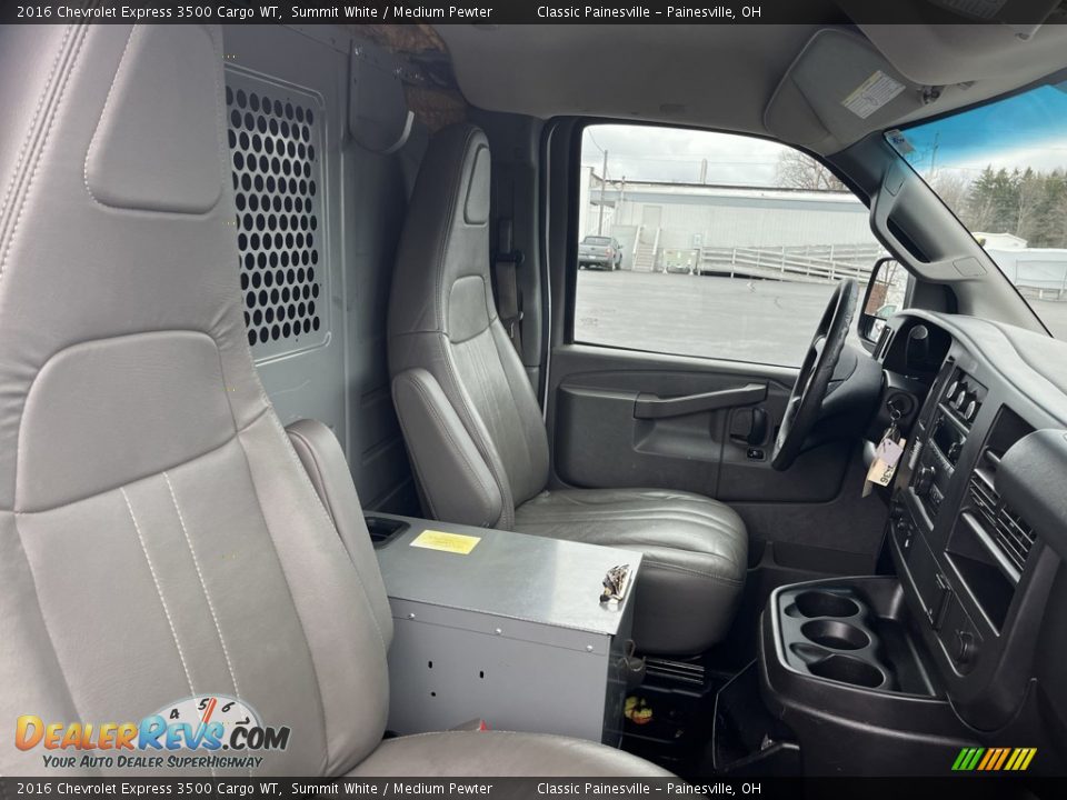 2016 Chevrolet Express 3500 Cargo WT Summit White / Medium Pewter Photo #15