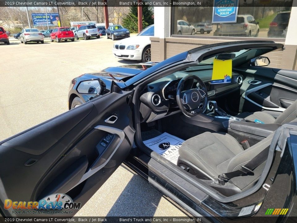 2019 Chevrolet Camaro LT Convertible Black / Jet Black Photo #4