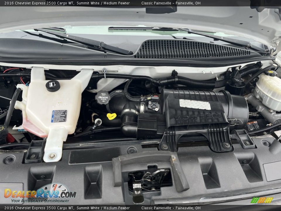2016 Chevrolet Express 3500 Cargo WT 6.0 Liter OHV 16-Valve FlexFuel Votec V8 Engine Photo #17