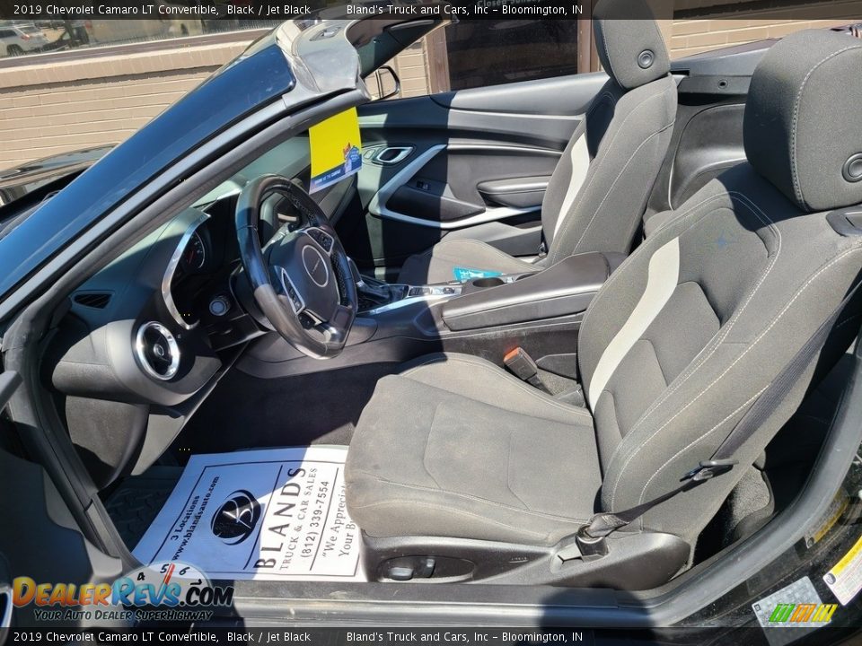 2019 Chevrolet Camaro LT Convertible Black / Jet Black Photo #8