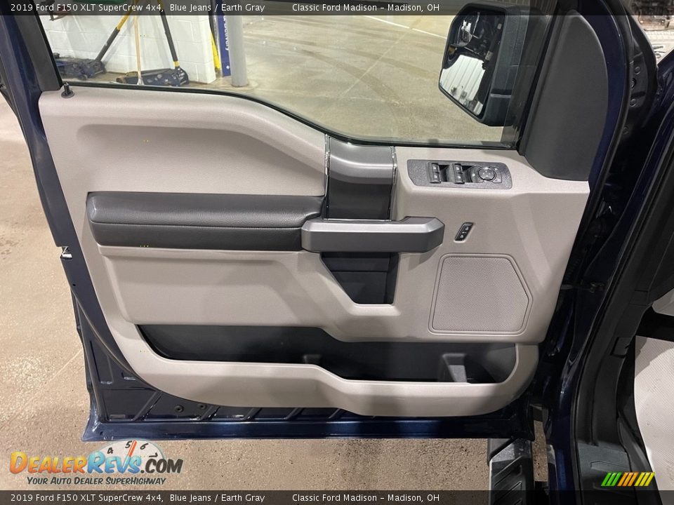 2019 Ford F150 XLT SuperCrew 4x4 Blue Jeans / Earth Gray Photo #12