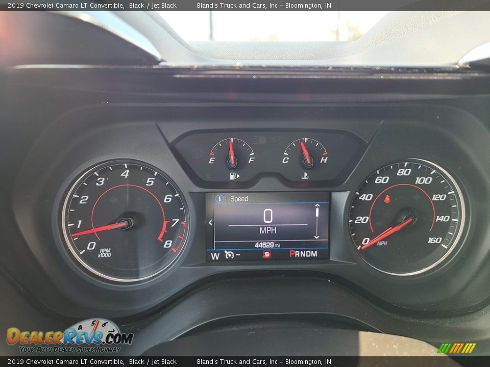 2019 Chevrolet Camaro LT Convertible Black / Jet Black Photo #14