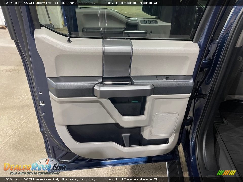 2019 Ford F150 XLT SuperCrew 4x4 Blue Jeans / Earth Gray Photo #14