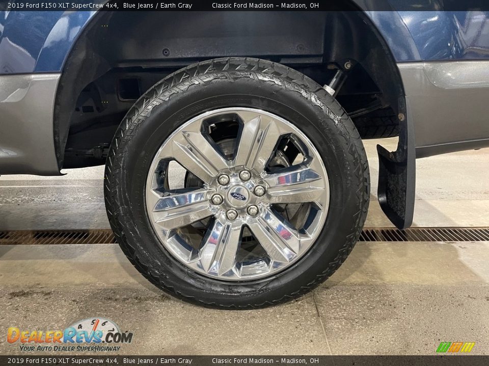 2019 Ford F150 XLT SuperCrew 4x4 Blue Jeans / Earth Gray Photo #15