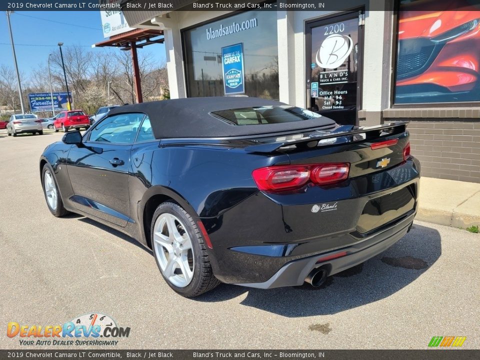 2019 Chevrolet Camaro LT Convertible Black / Jet Black Photo #26