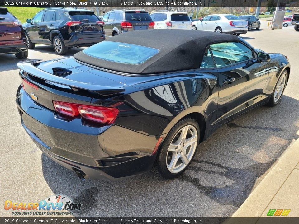 2019 Chevrolet Camaro LT Convertible Black / Jet Black Photo #30