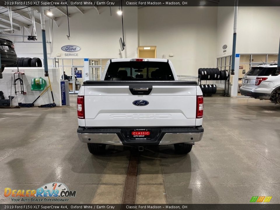 2019 Ford F150 XLT SuperCrew 4x4 Oxford White / Earth Gray Photo #6