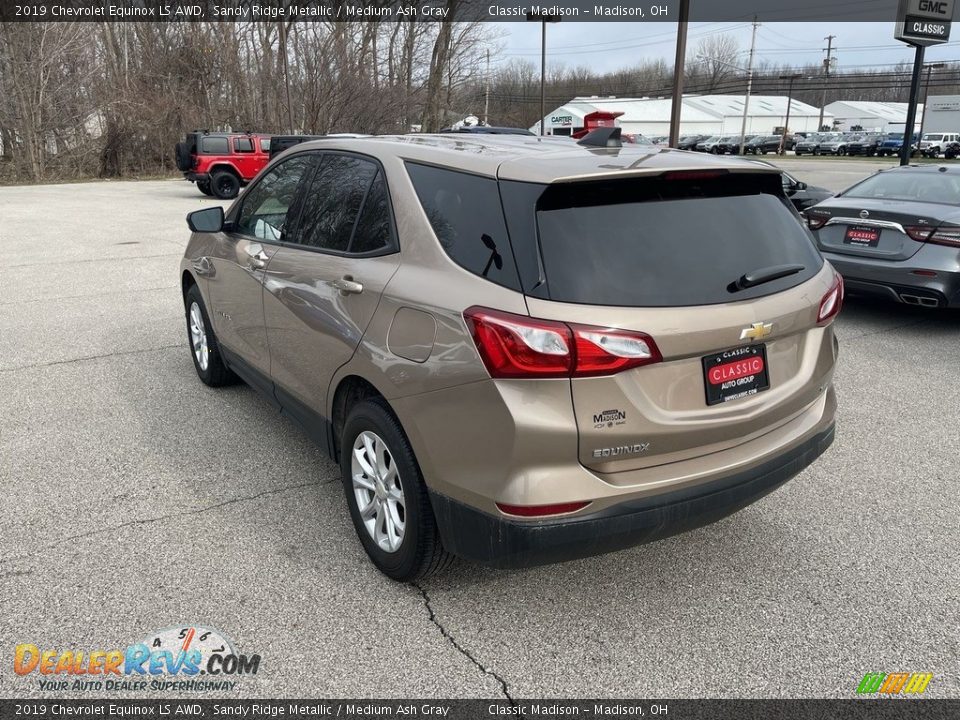 2019 Chevrolet Equinox LS AWD Sandy Ridge Metallic / Medium Ash Gray Photo #2