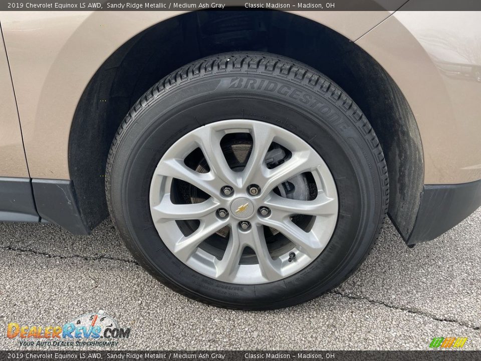 2019 Chevrolet Equinox LS AWD Sandy Ridge Metallic / Medium Ash Gray Photo #5