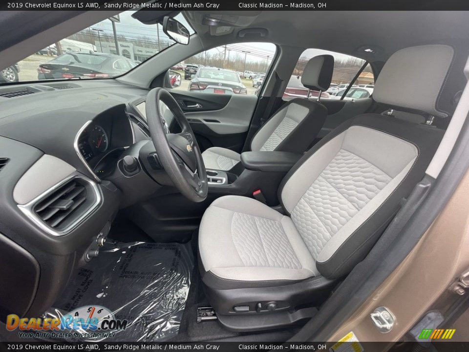 2019 Chevrolet Equinox LS AWD Sandy Ridge Metallic / Medium Ash Gray Photo #6