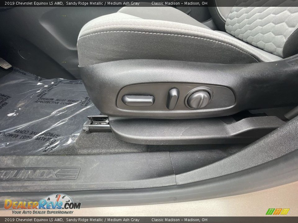 2019 Chevrolet Equinox LS AWD Sandy Ridge Metallic / Medium Ash Gray Photo #7