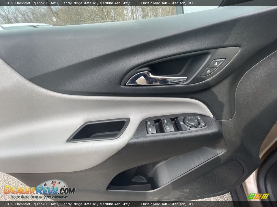 2019 Chevrolet Equinox LS AWD Sandy Ridge Metallic / Medium Ash Gray Photo #8