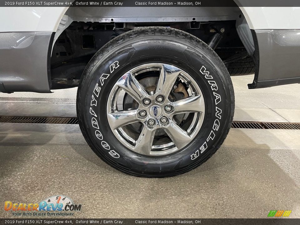 2019 Ford F150 XLT SuperCrew 4x4 Oxford White / Earth Gray Photo #15