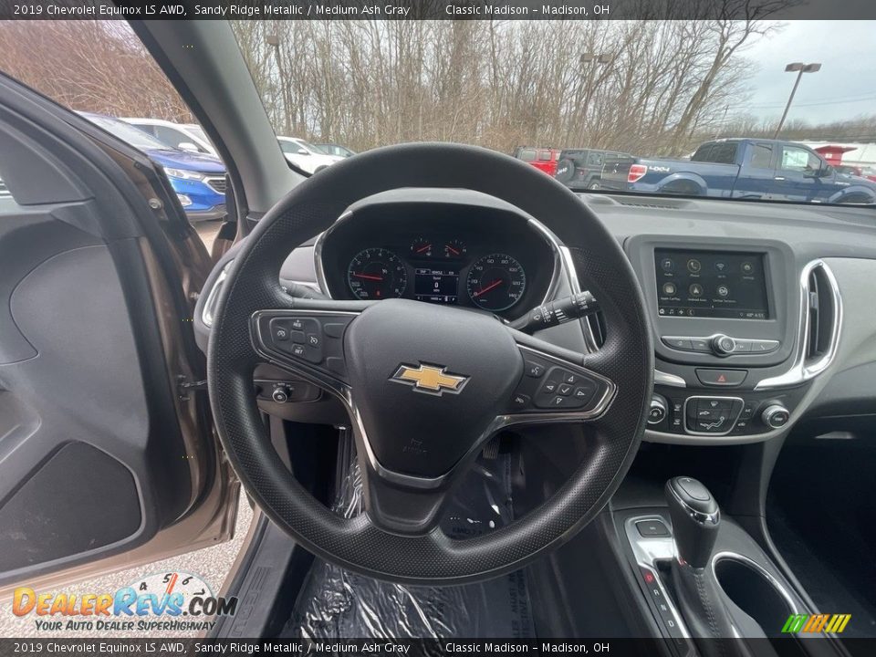 2019 Chevrolet Equinox LS AWD Sandy Ridge Metallic / Medium Ash Gray Photo #9