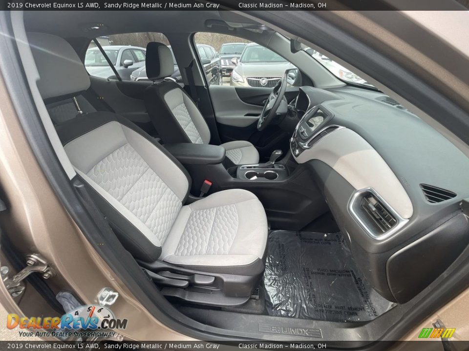 2019 Chevrolet Equinox LS AWD Sandy Ridge Metallic / Medium Ash Gray Photo #17