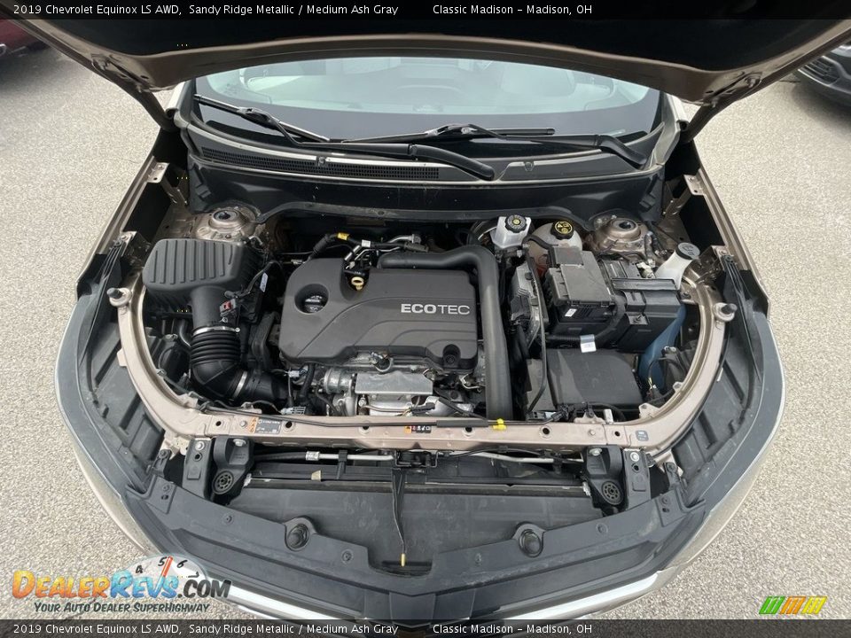 2019 Chevrolet Equinox LS AWD Sandy Ridge Metallic / Medium Ash Gray Photo #19