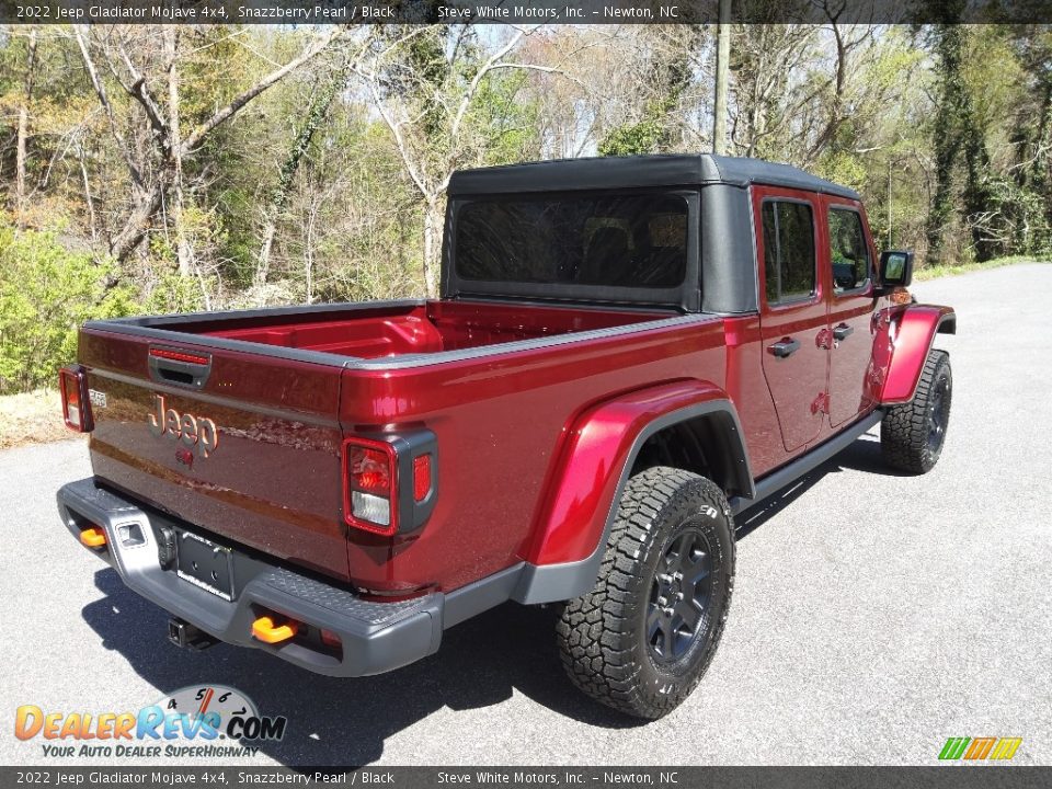 2022 Jeep Gladiator Mojave 4x4 Snazzberry Pearl / Black Photo #11