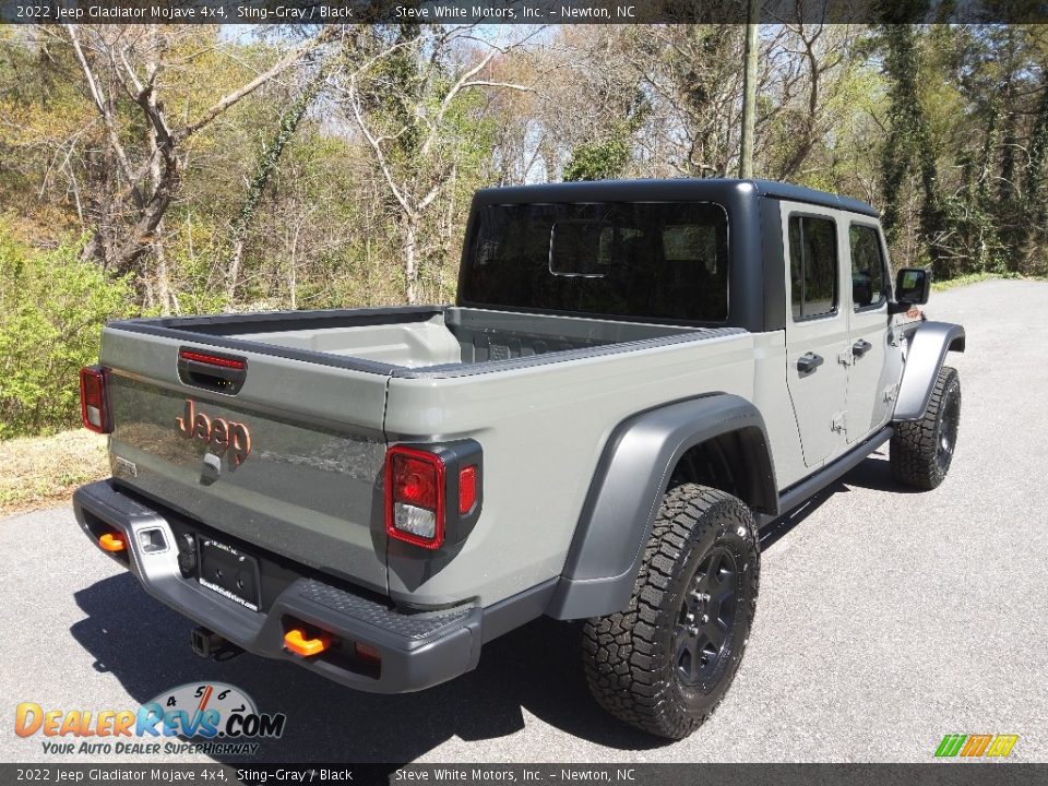 2022 Jeep Gladiator Mojave 4x4 Sting-Gray / Black Photo #6