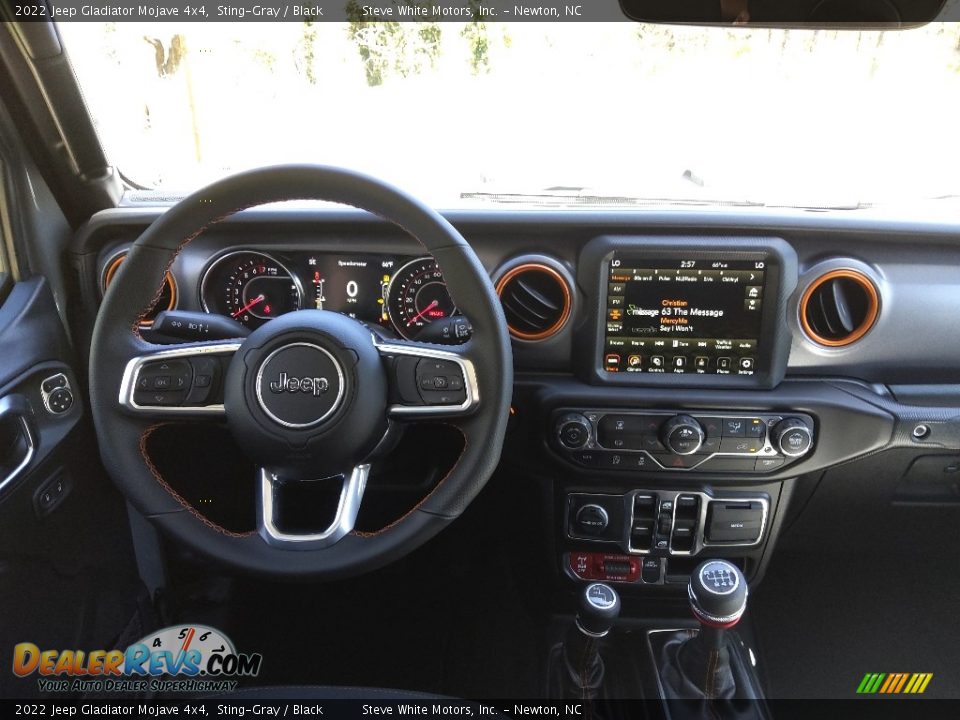 Dashboard of 2022 Jeep Gladiator Mojave 4x4 Photo #18