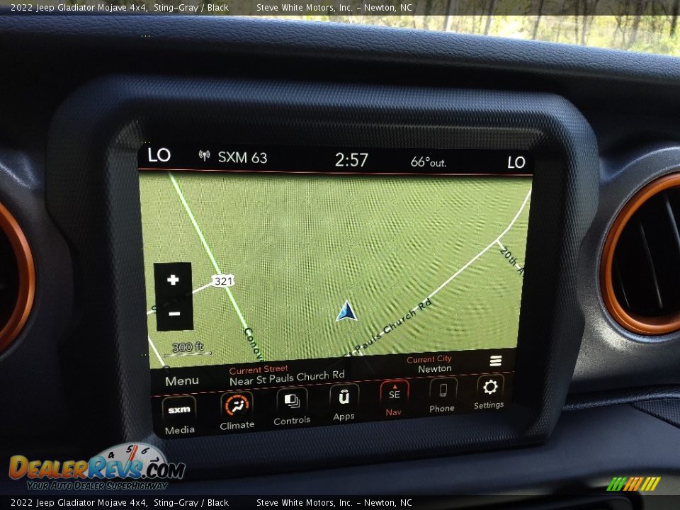 Navigation of 2022 Jeep Gladiator Mojave 4x4 Photo #26