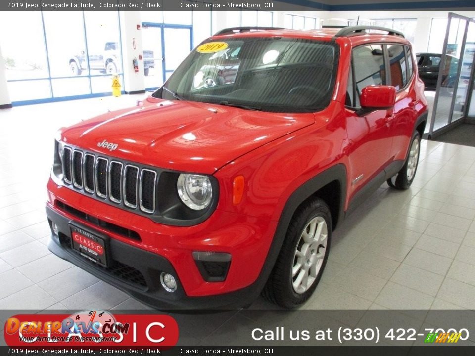 2019 Jeep Renegade Latitude Colorado Red / Black Photo #1