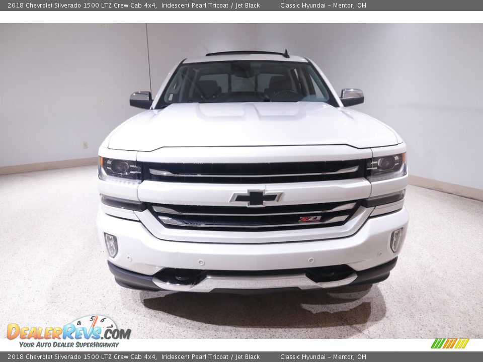 2018 Chevrolet Silverado 1500 LTZ Crew Cab 4x4 Iridescent Pearl Tricoat / Jet Black Photo #2