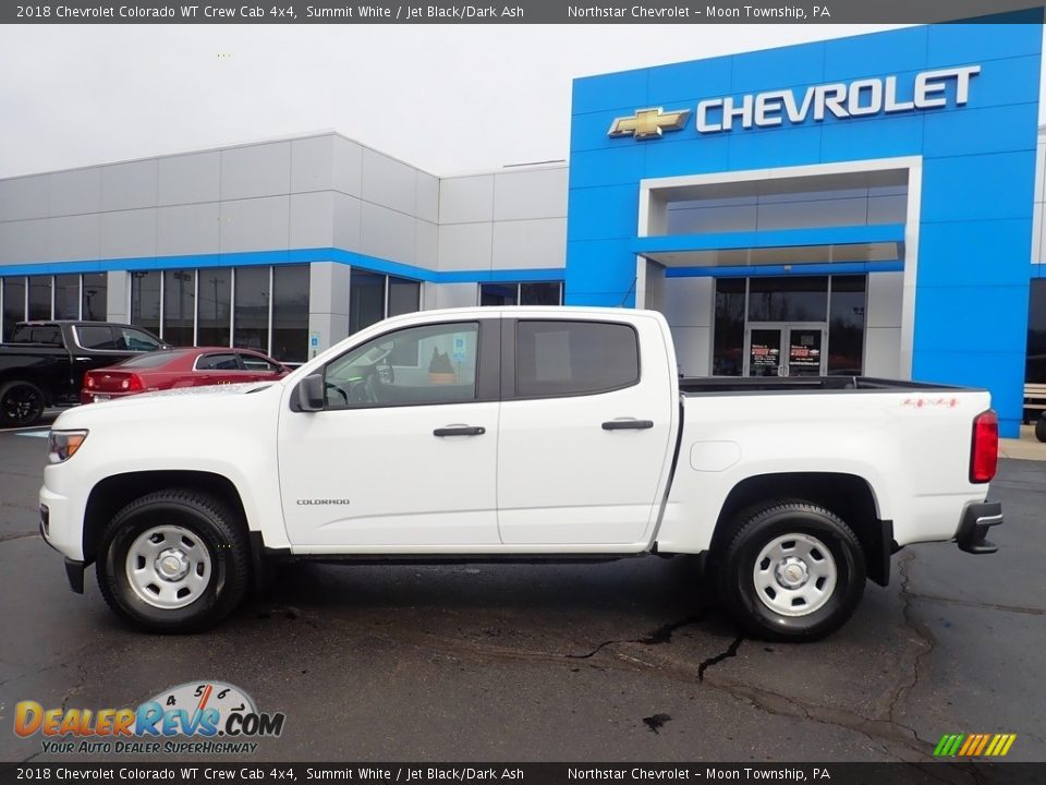 2018 Chevrolet Colorado WT Crew Cab 4x4 Summit White / Jet Black/Dark Ash Photo #3