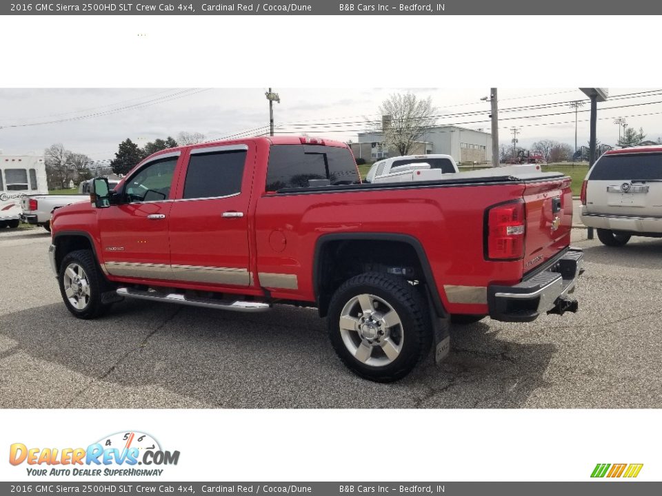 Cardinal Red 2016 GMC Sierra 2500HD SLT Crew Cab 4x4 Photo #3