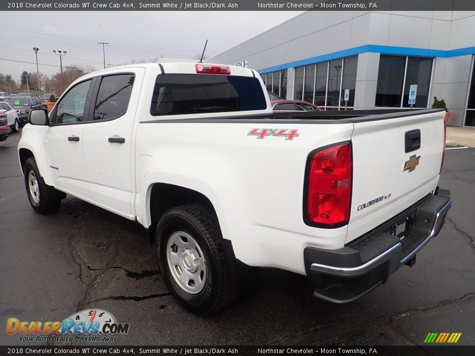 2018 Chevrolet Colorado WT Crew Cab 4x4 Summit White / Jet Black/Dark Ash Photo #4