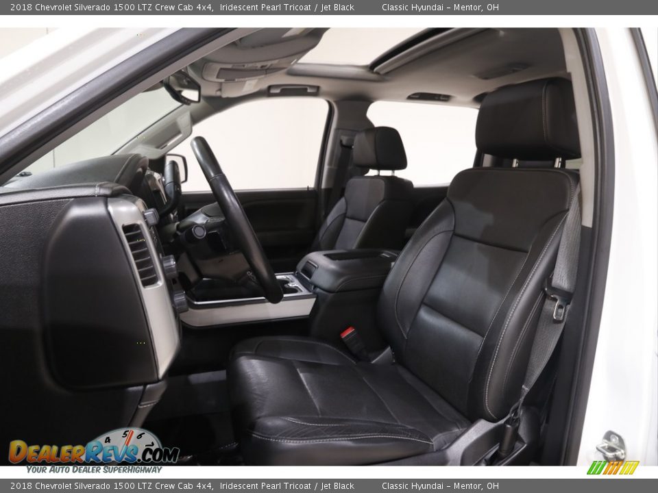 2018 Chevrolet Silverado 1500 LTZ Crew Cab 4x4 Iridescent Pearl Tricoat / Jet Black Photo #5