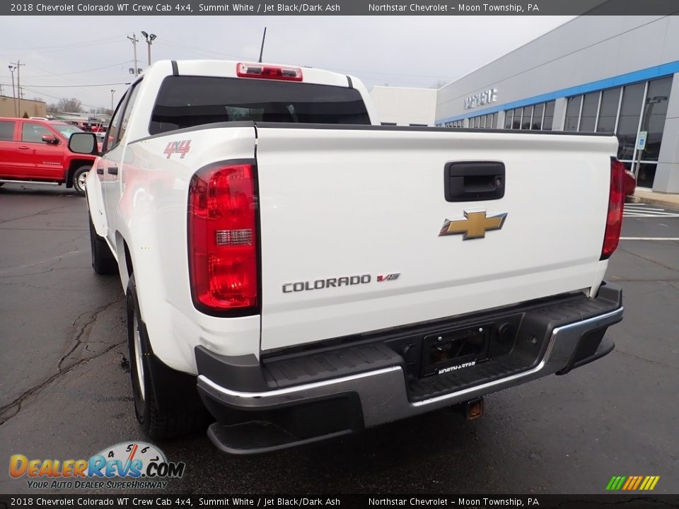 2018 Chevrolet Colorado WT Crew Cab 4x4 Summit White / Jet Black/Dark Ash Photo #5