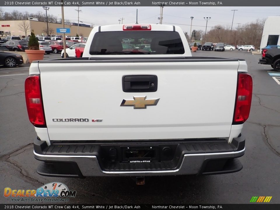 2018 Chevrolet Colorado WT Crew Cab 4x4 Summit White / Jet Black/Dark Ash Photo #6