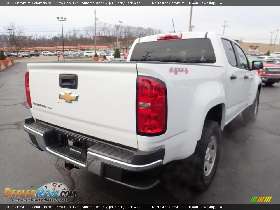 2018 Chevrolet Colorado WT Crew Cab 4x4 Summit White / Jet Black/Dark Ash Photo #7