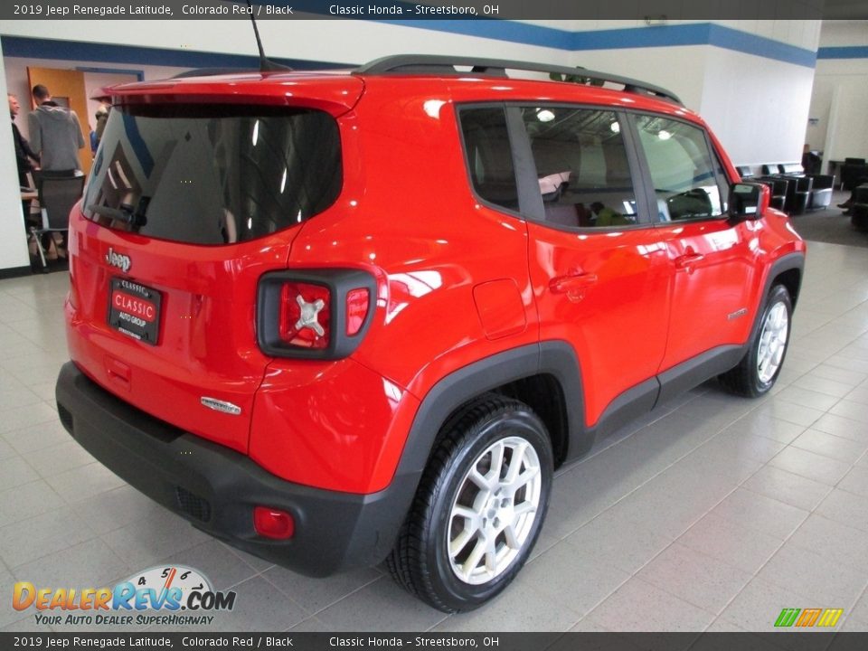 2019 Jeep Renegade Latitude Colorado Red / Black Photo #7