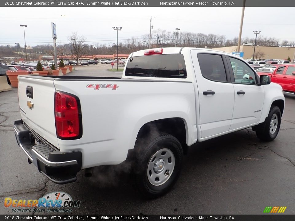 2018 Chevrolet Colorado WT Crew Cab 4x4 Summit White / Jet Black/Dark Ash Photo #8