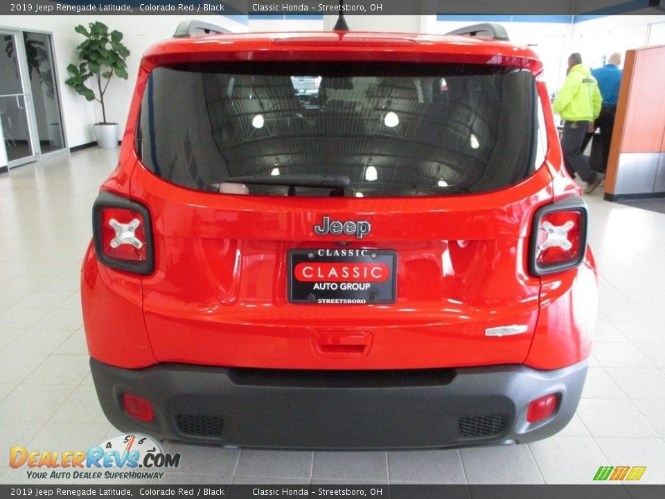 2019 Jeep Renegade Latitude Colorado Red / Black Photo #8