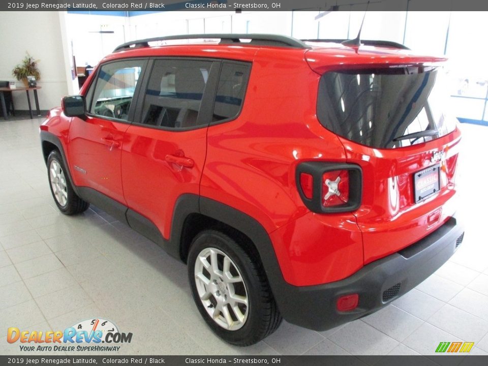 2019 Jeep Renegade Latitude Colorado Red / Black Photo #9